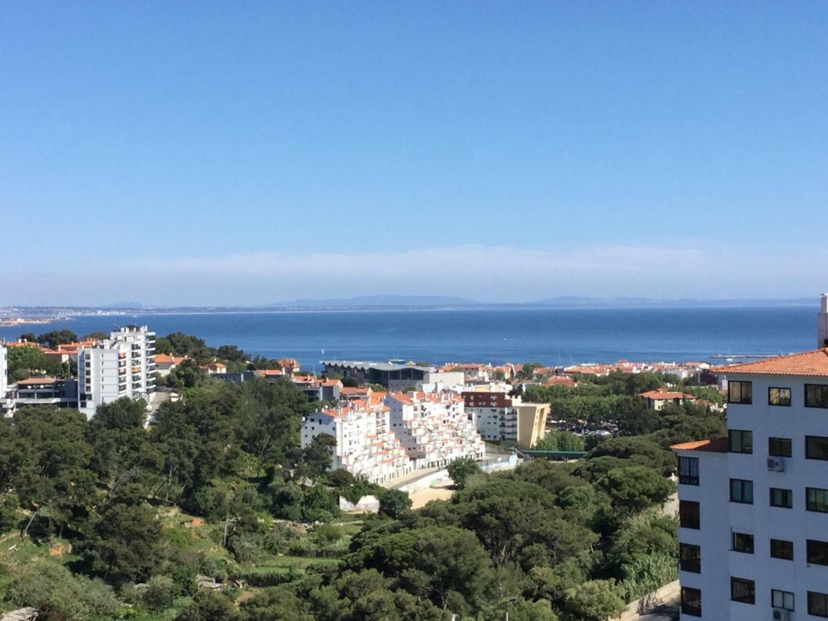 Superb View Over Cascais And The Ocean, With Wonderful Balcony 외부 사진